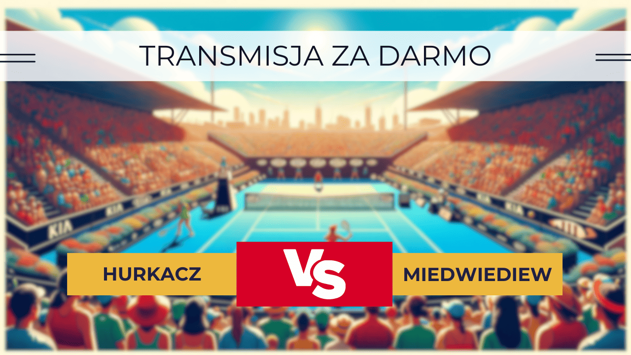 Hurkacz - Miedwiediew za darmo: Gdzie oglądać? Transmisja 24.01.2024