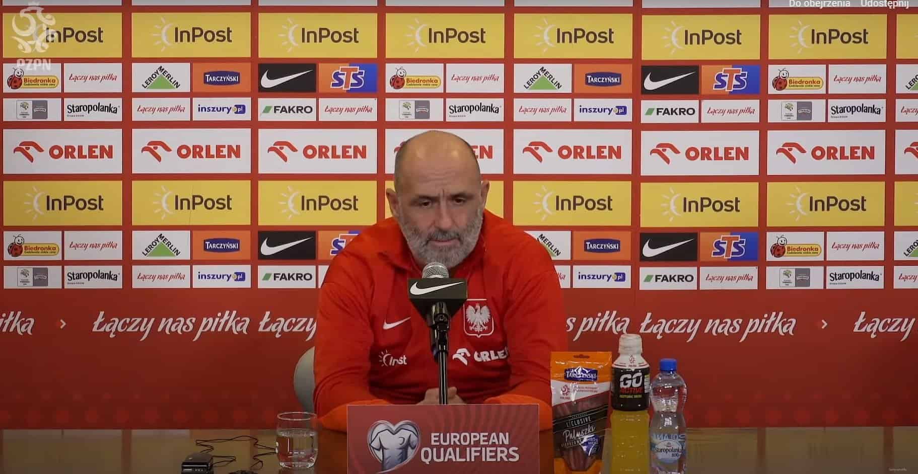 Konferencja Michała Probierza przed meczem z Estonią! Jaki skład reprezentacji Polski? (WIDEO)