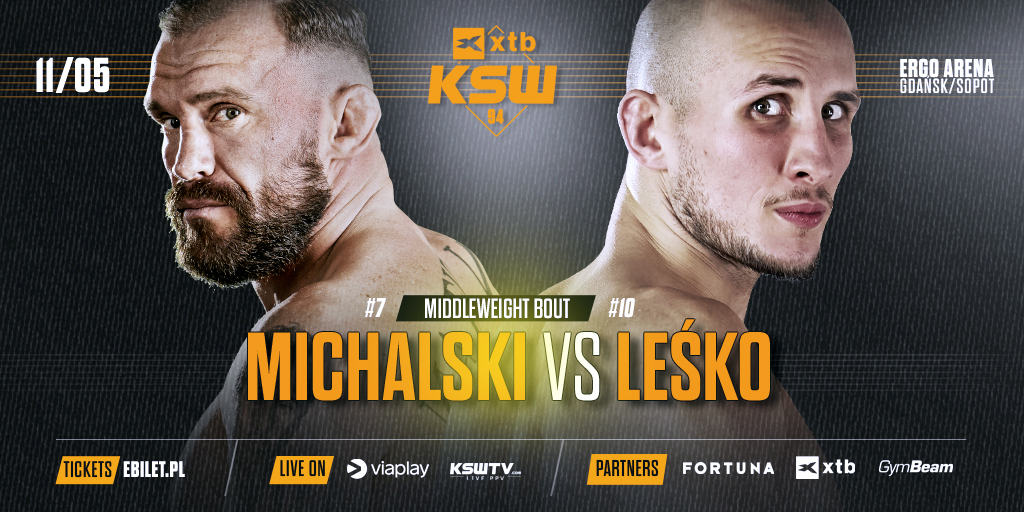 KSW 94:Michał Michalski vs Bartosz Leśko