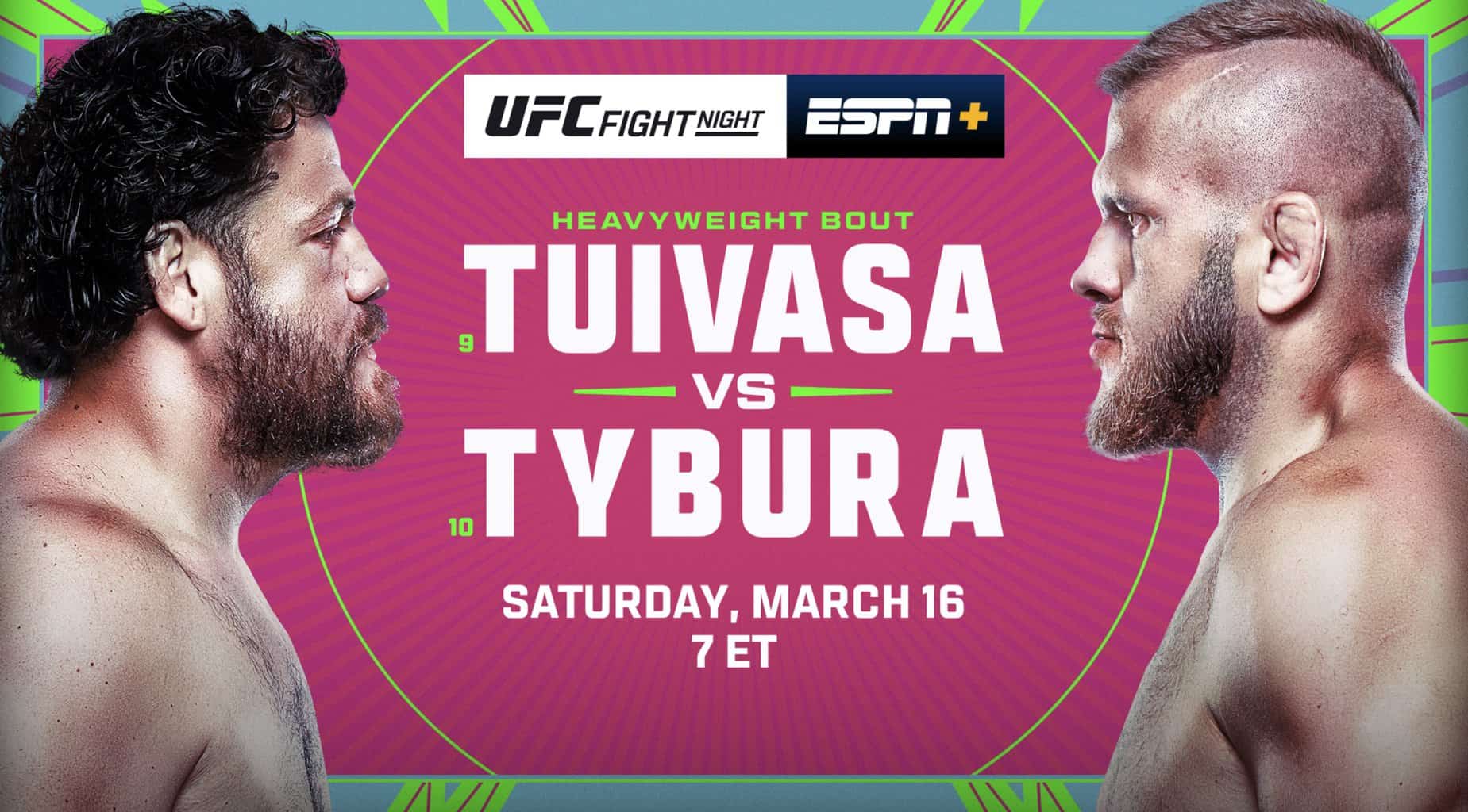 UFC Vegas 88: Tuivasa - Tybura za darmo: Gdzie oglądać? Transmisja 16.03.2024