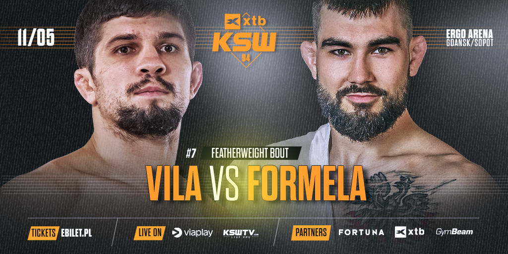 KSW 94: Ahmed Vila vs Kacper Formela