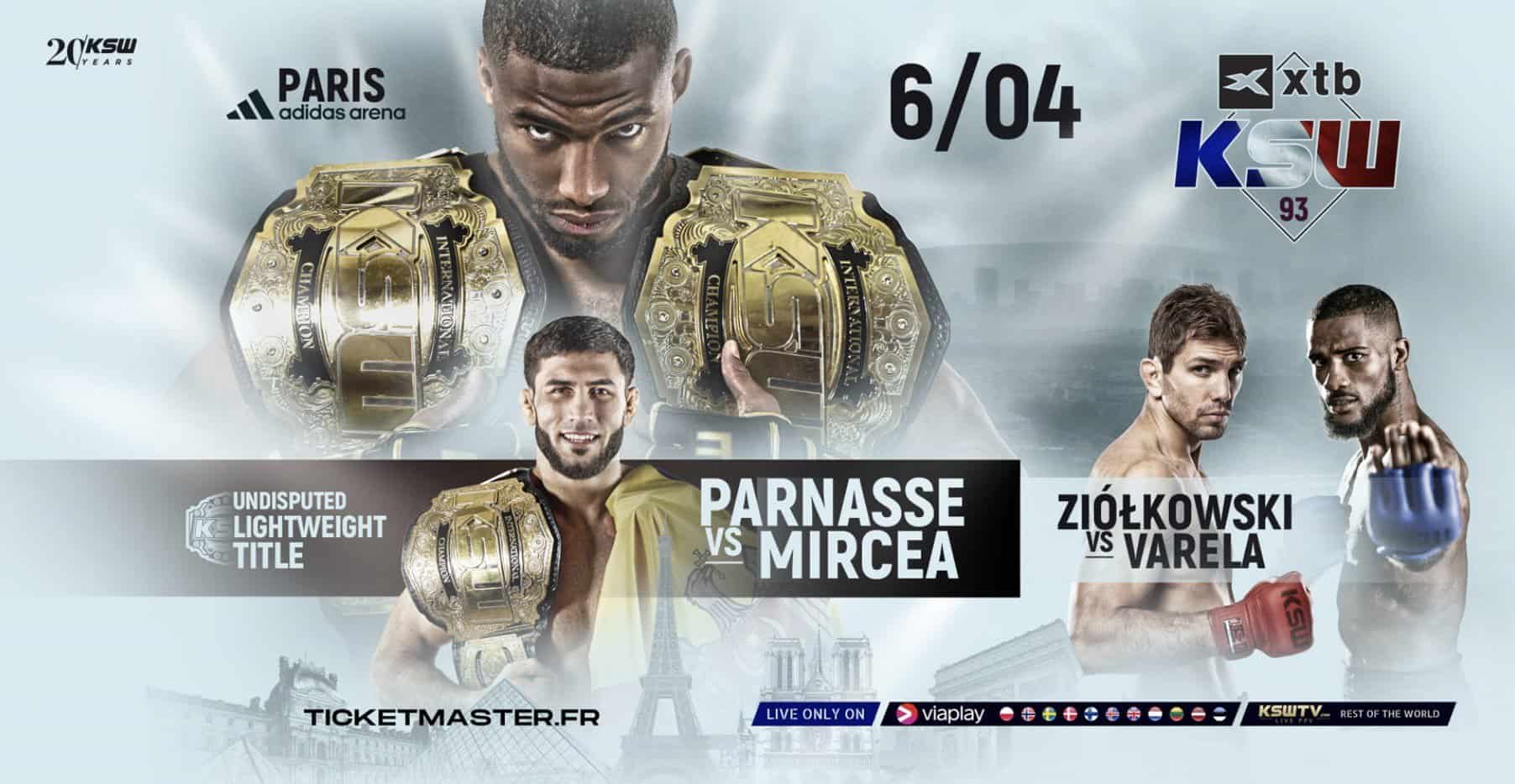 KSW 93 za darmo: Gdzie oglądać? Transmisja 6.04.2024