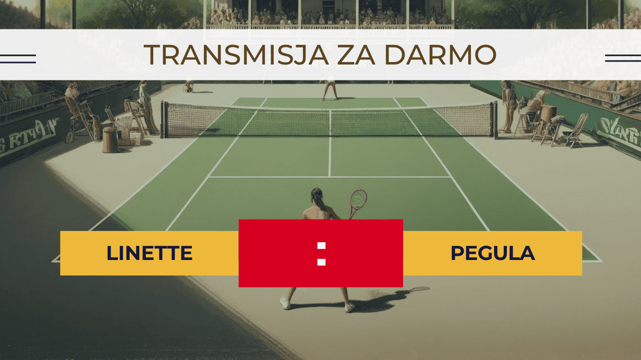 Linette - Pegula za darmo: Gdzie oglądać? Transmisja 4.04.2024