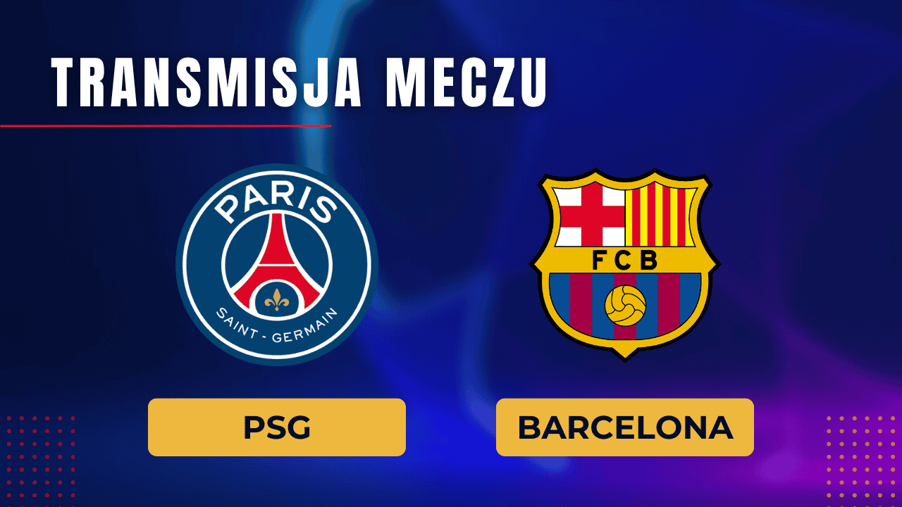 PSG - Barcelona za darmo: Gdzie oglądać? Transmisja 10.04.2024