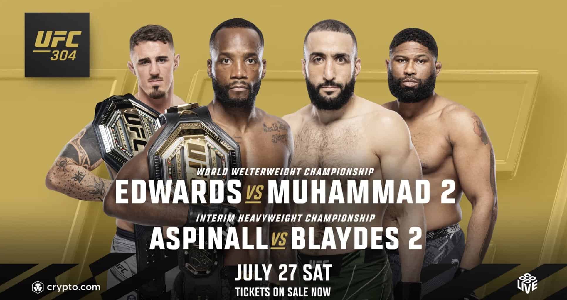 UFC 304 za darmo: Gdzie oglądać? Transmisja 28.07.2024