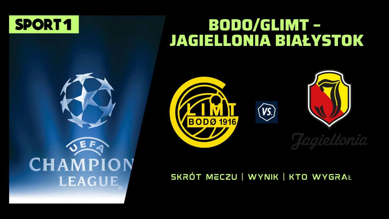 Bodo/Glimt - Jagiellonia: Skrót meczu, Wynik. Kto wygrał? (13.08.2024)
