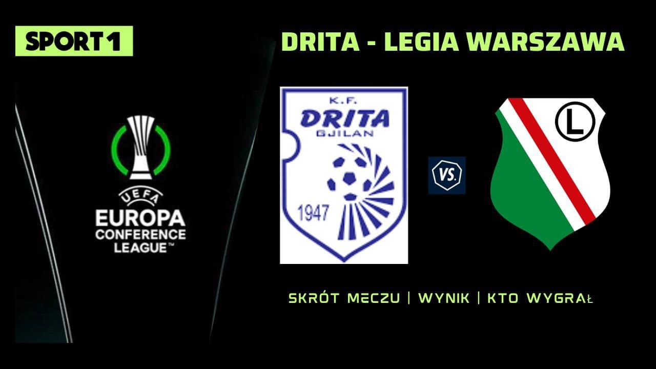 Drita - Legia Warszawa: Kto wygrał? Skrót meczu i wynik (29.08.2024)