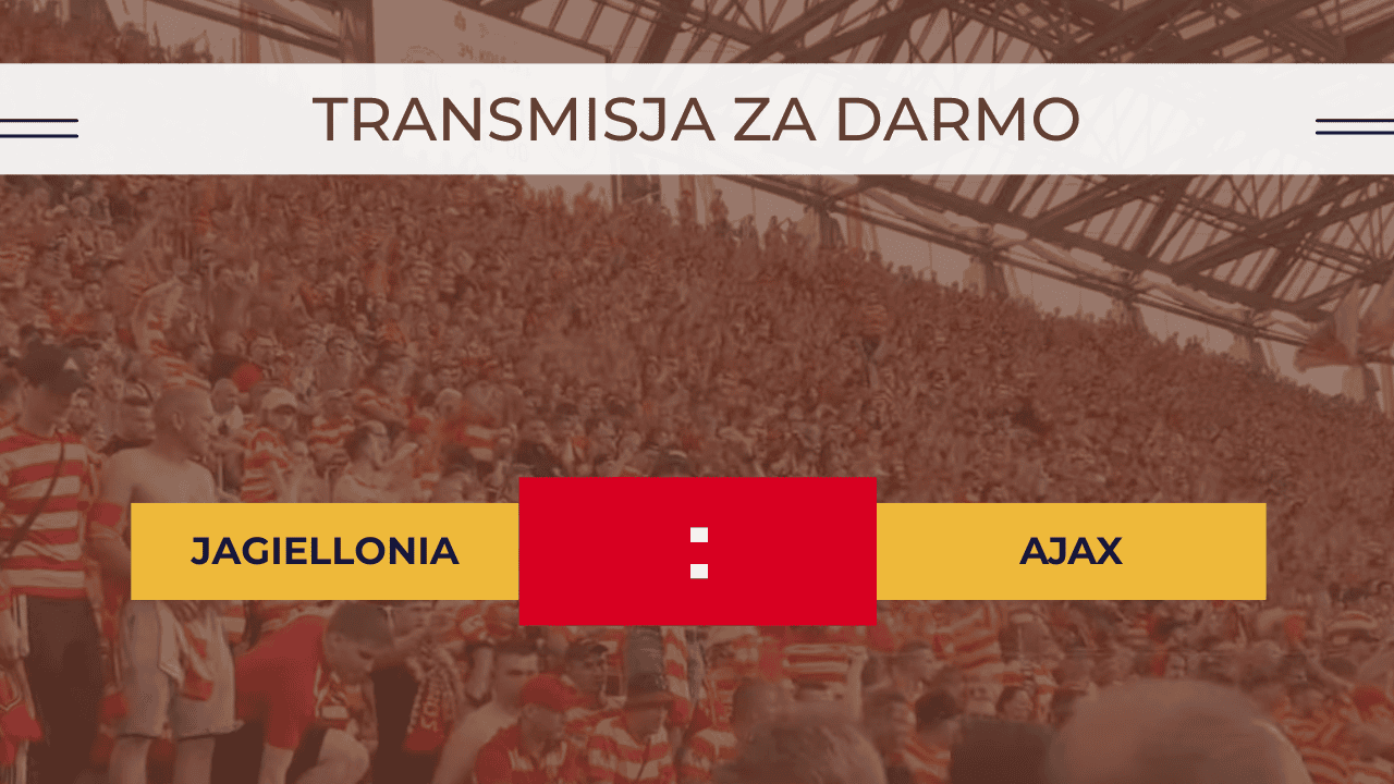 Jagiellonia - Ajax transmisja: Gdzie oglądać mecz 22.08.2024?