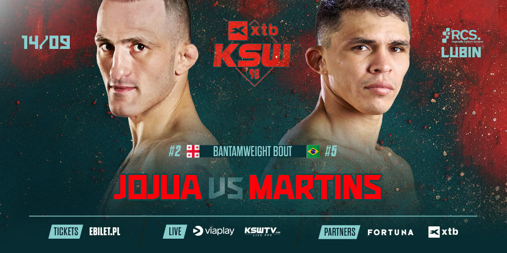 KSW 98: Zuriko Jojua vs Werlleson Martins