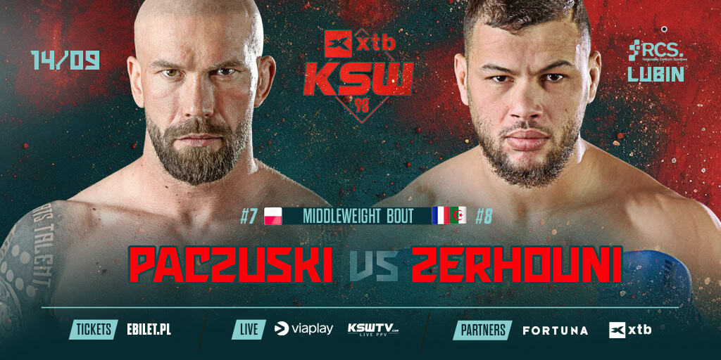 KSW 98 walka wieczoru: Radosław Paczuski vs Laid Zerhouni