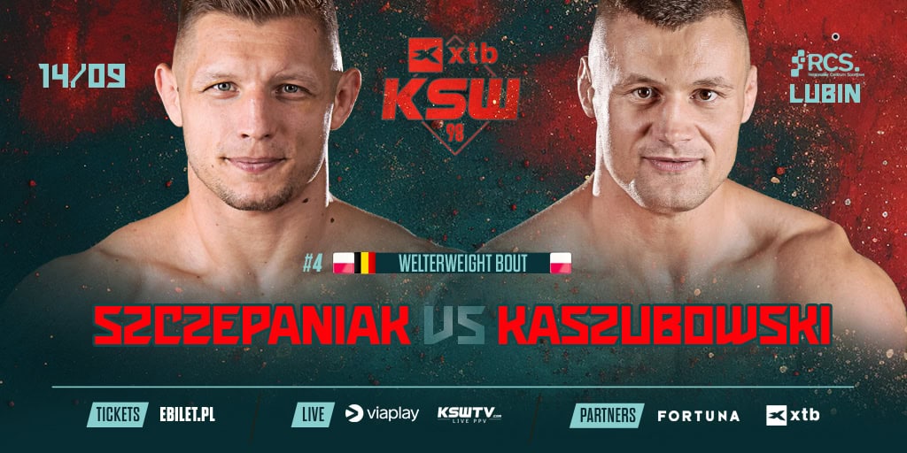KSW 98: Artur Szczepaniak vs Krystian Kaszubowski