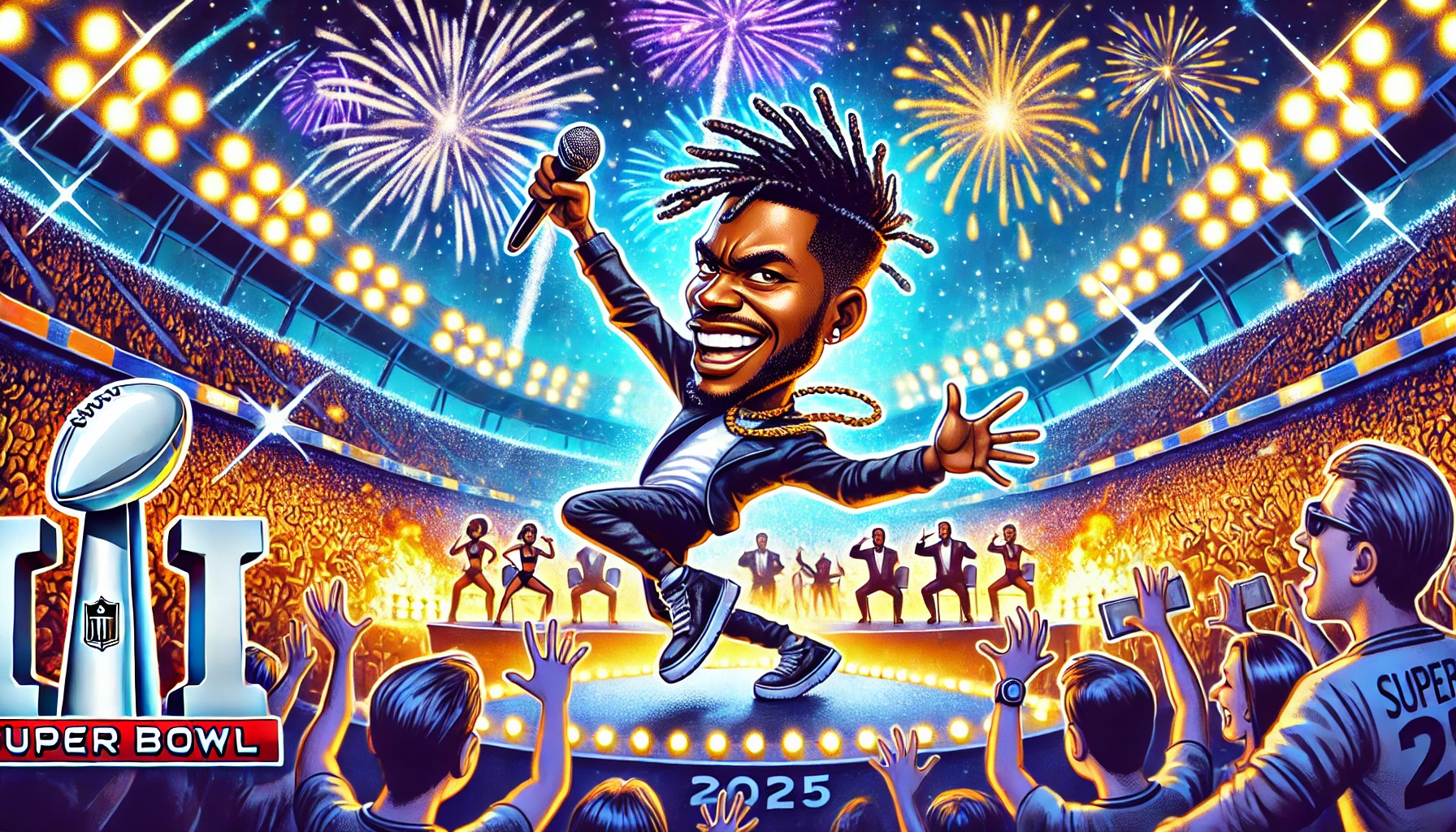 Zenek gwiazdą podczas Super Bowl 2025? Kursy bukmacherskie Betfan