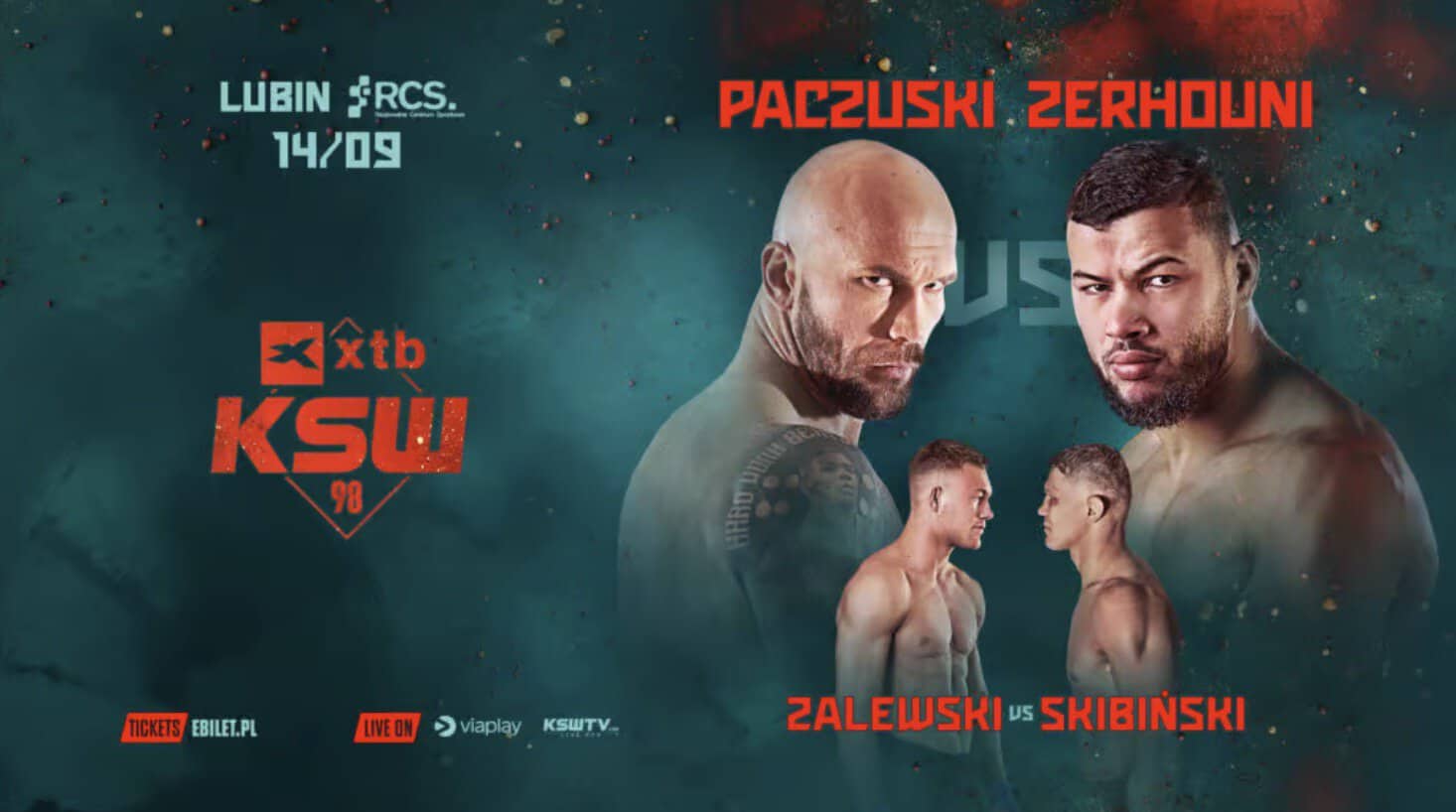 KSW 98 za darmo: Gdzie oglądać galę? Transmisja 14.09.2024