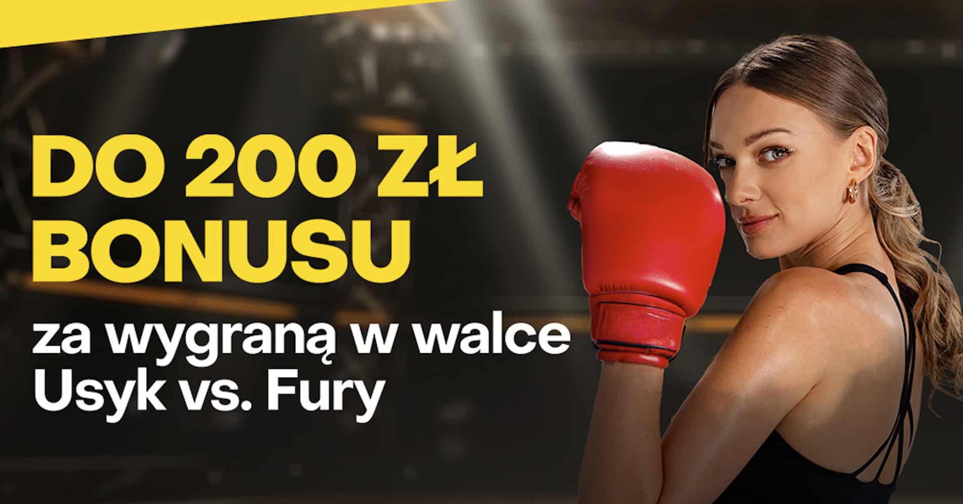 Postaw na faworyta w walce Usyk - Fury i zgarnij bonus w Fortunie!