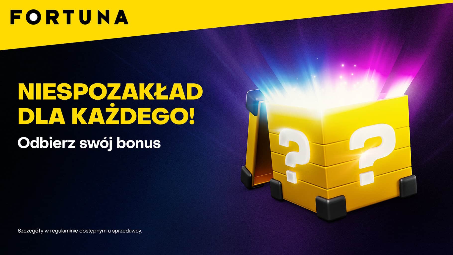 Niespozakład - skrzynki z gwarantowanymi bonusami w Fortunie!