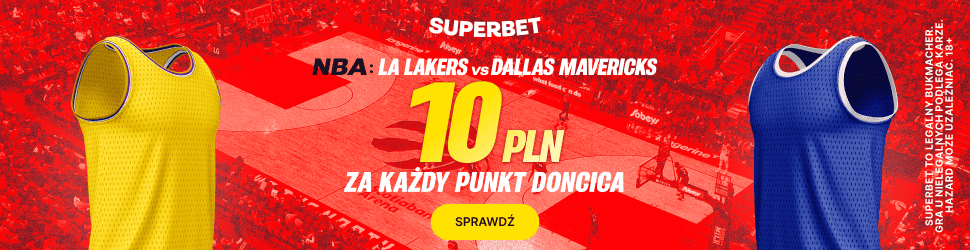 10 PLN za każdy punkt Doncica - tylko w Superbet!