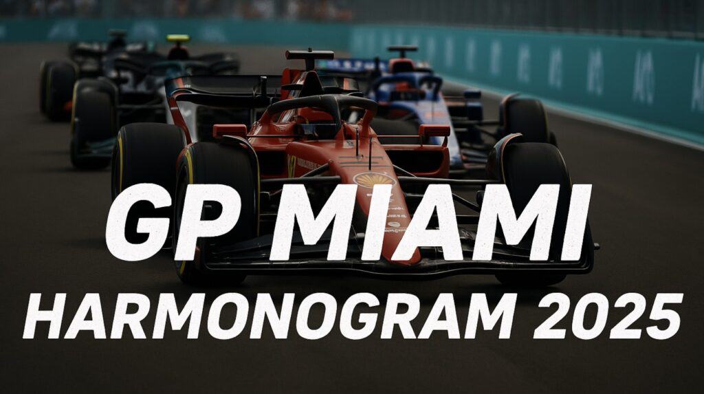 GP Miami: Harmonogram wyścigowego weekendu 2-4 maja 2025