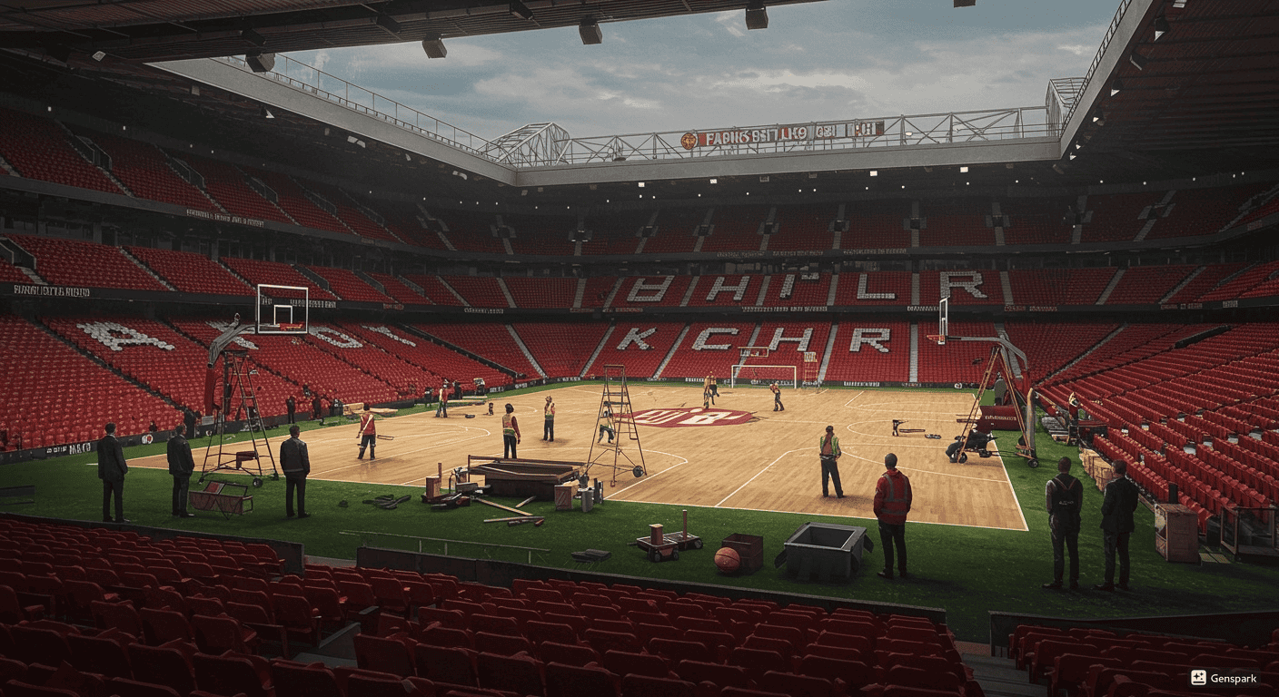 NBA szykuje rewolucję w Europie - Manchester United może być częścią nowej ligi koszykarskiej