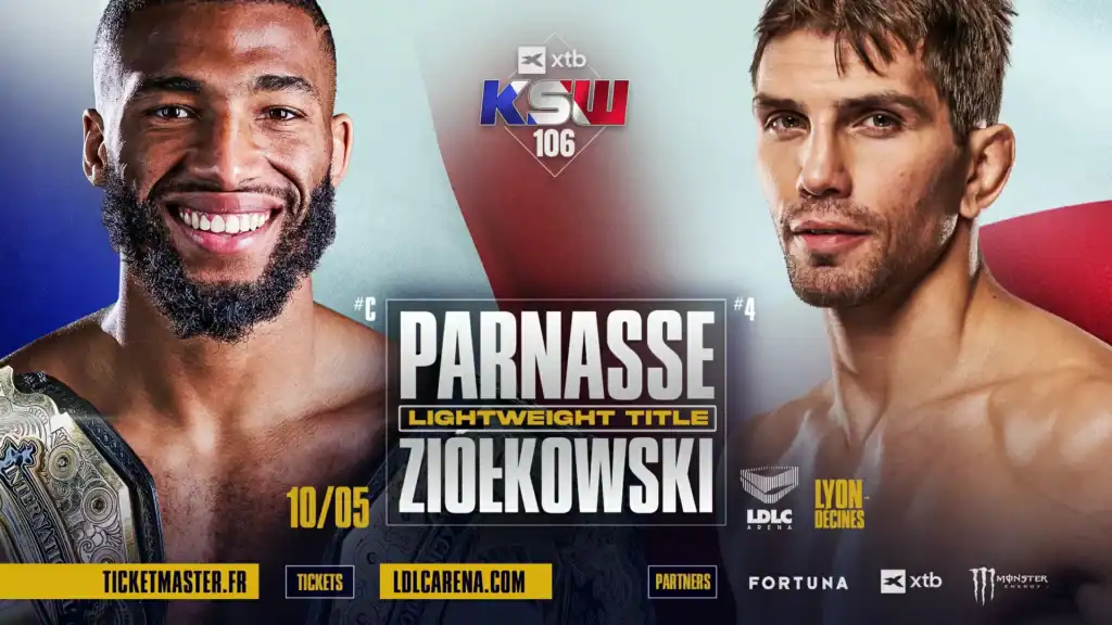 KSW 106: kto walczy, gdzie i kiedy? Pełna karta walk gali w Lyonie