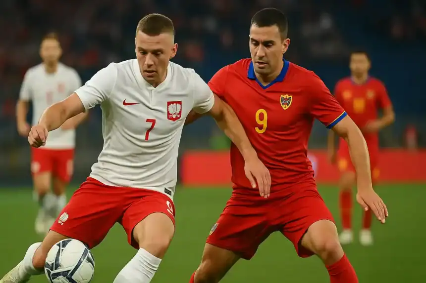 Skrót meczu Polska - Mołdawia 2:0. Bramki wideo (6.06.25)