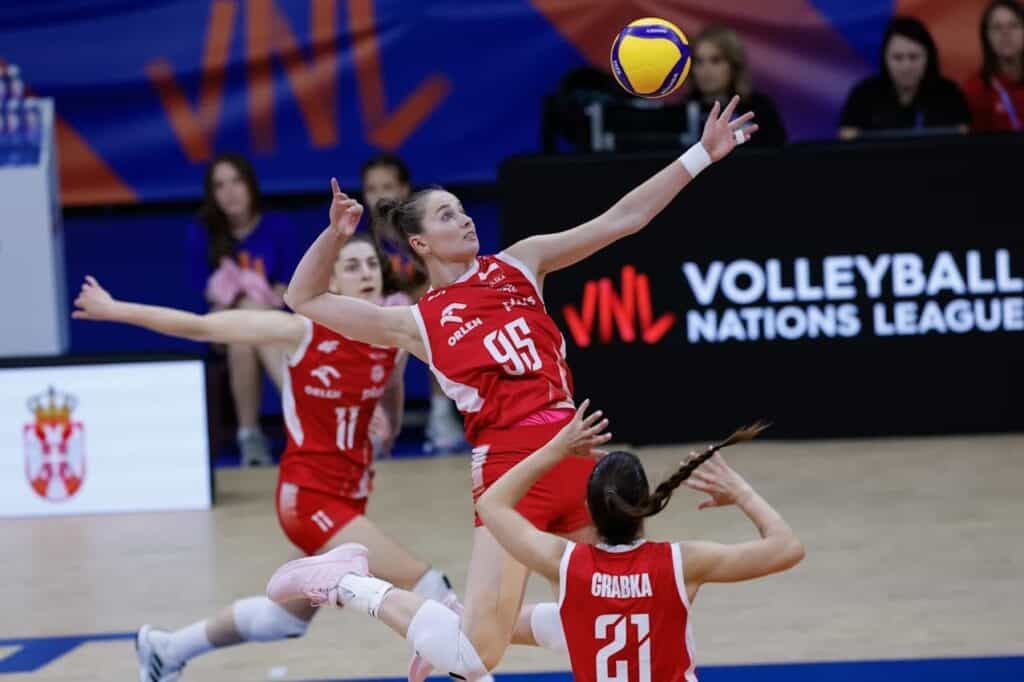 Zapowiedź meczu siatkarek Polska – Niemcy w Lidze Narodów 2025? Typy Bukmacherskie, kursy i analiza! Kiedy i o której godzinie? (Fot.: FIVB via VolleyballWorld.com / materiały prasowe)
