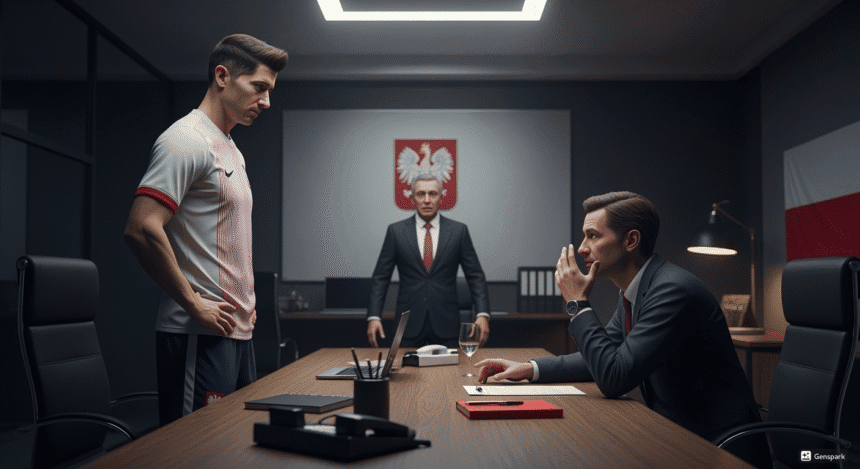 Współpracownik Lewandowskiego stawia ultimatum Probierzowi i Kuleszy