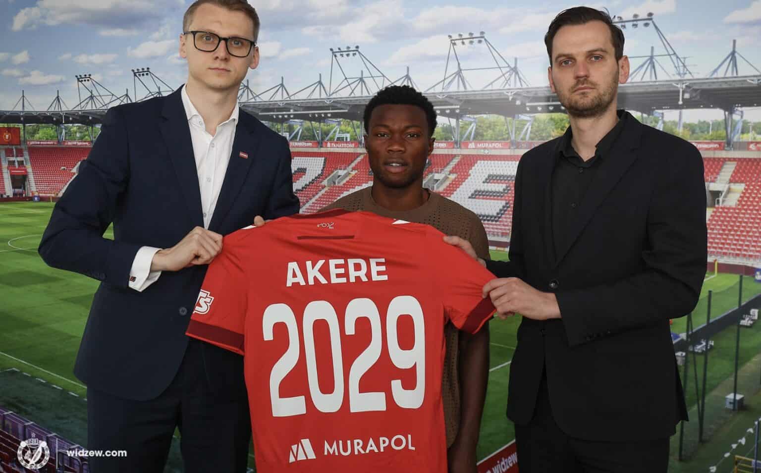 Samuel Akere nowym zawodnikiem Widzewa Łódź