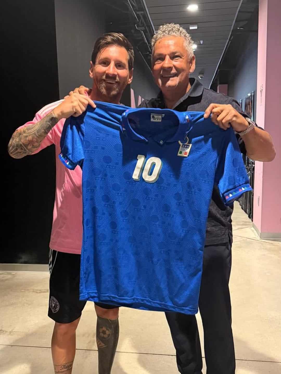 Wielki gest włoskiej ikony. Roberto Baggio sprawił, że Messi poczuł się jak dziecko
