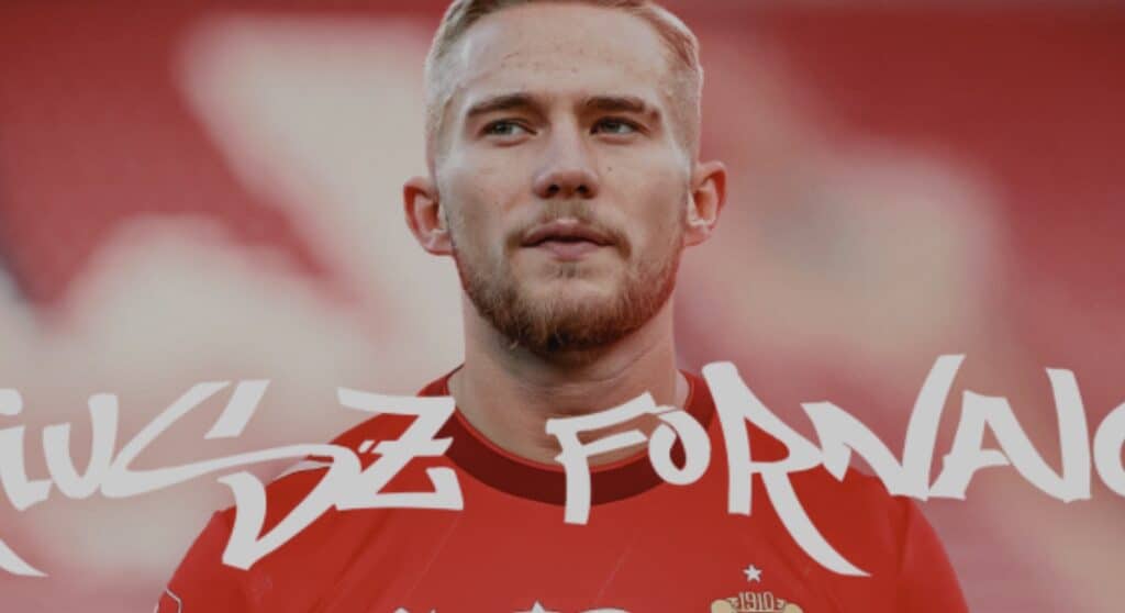 Mariusz Fornalczyk zawodnikiem Widzewa Łódź (fot. Widzew Łódź)