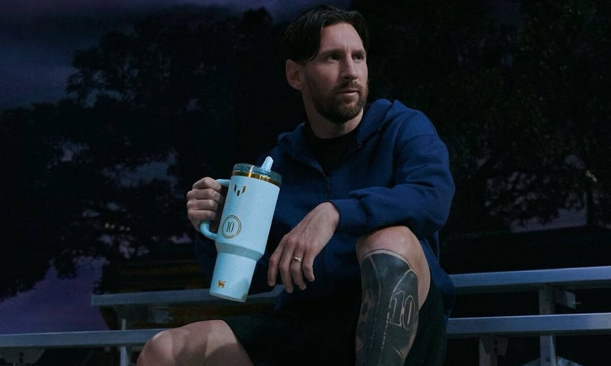 Yerba mate jak u mistrza - Lionel Messi wypuszcza własną linię pojemników na napoje