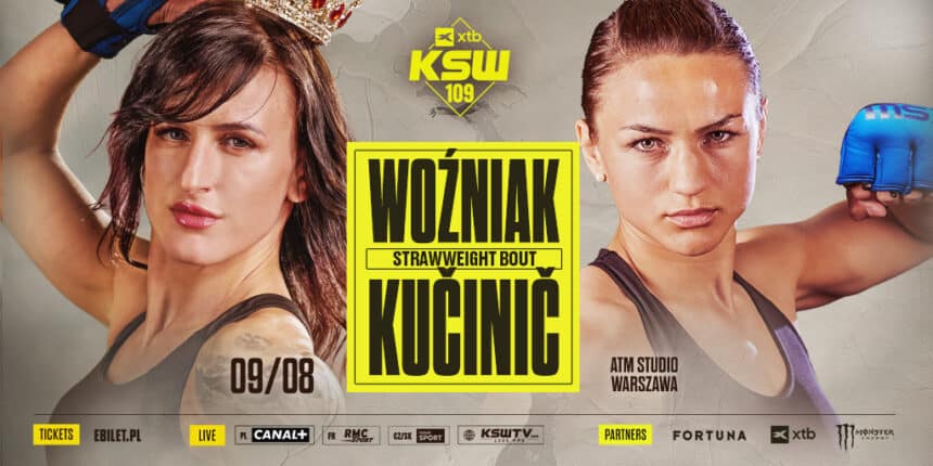 Ewelina Woźniak wraca do klatki na gali XTB KSW 109. Rywalką Słowenka Monika Kucinic