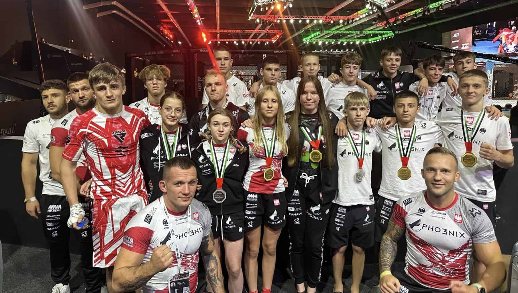 Polska młodzież pokazała klasę. Aż 8 medali na Mistrzostwach Świata MMA 2025!