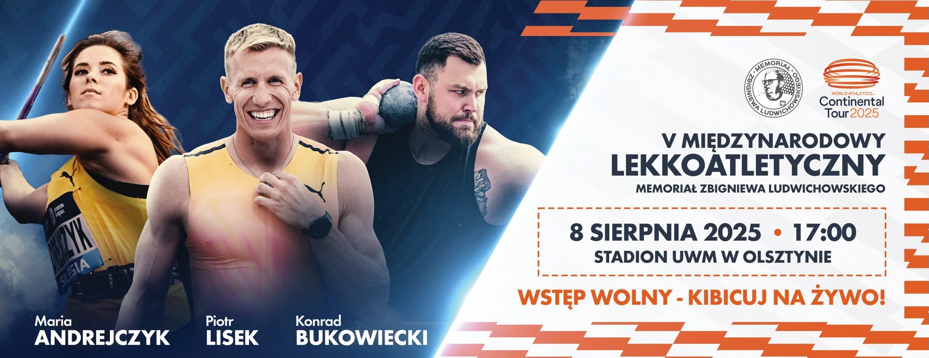 Zapowiedź Memoriału Zbigniewa Ludwichowskiego 2025: Transmisja, Program Minutowy, Listy Startowe, Wyniki! (Fot.: Memoriał Zbigniewa Ludwichowskiego via Facebook)