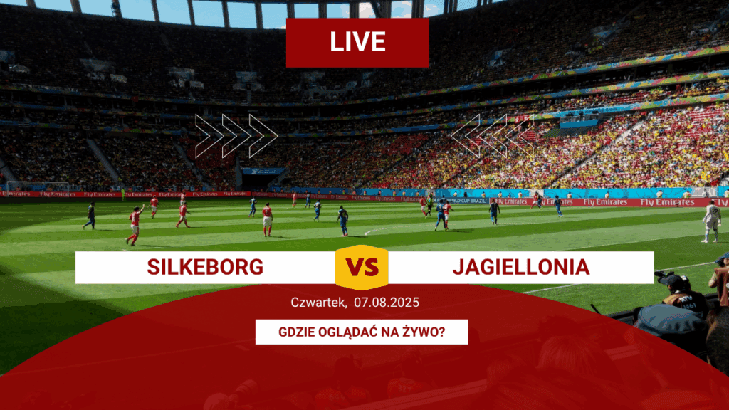 Silkeborg – Jagiellonia: Gdzie obejrzeć za darmo? Transmisja na żywo (07.08.2025)