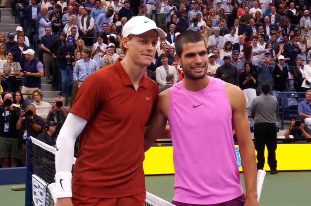 Carlos Alcaraz pokonał Jannika Sinnera w finale US Open 2025 i został nowym numerem jeden światowego tenisa! (Fot.: US Open Tennis Championships via YouTube)