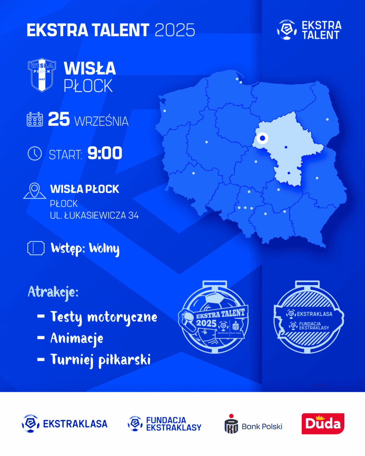 Młode talenty w Płocku. Wisła gotowa na ich przyjęcie!