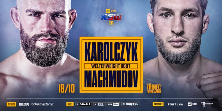 Karolczyk zmierzy się z Machmudovem na KSW 111 w Trzyńcu