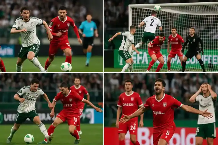 Legia Warszawa - Samsunspor Skrót meczu (02.10.2025)