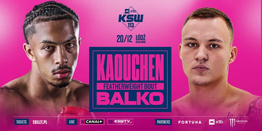 Ważne ogłoszenie przed KSW 113. Oto walka otwarcia!