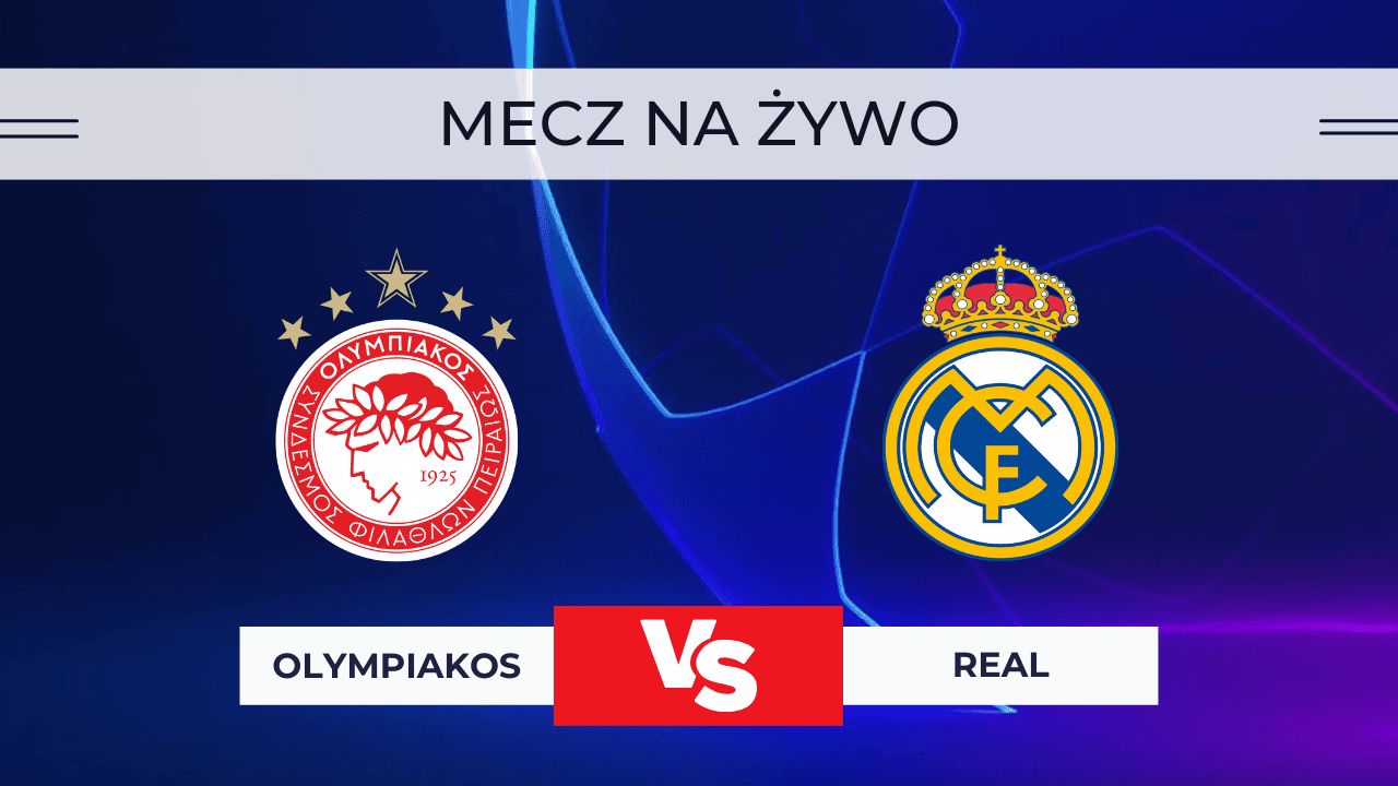 Olympiakos – Real za darmo: Gdzie oglądać na żywo? Transmisja 26.11.2025