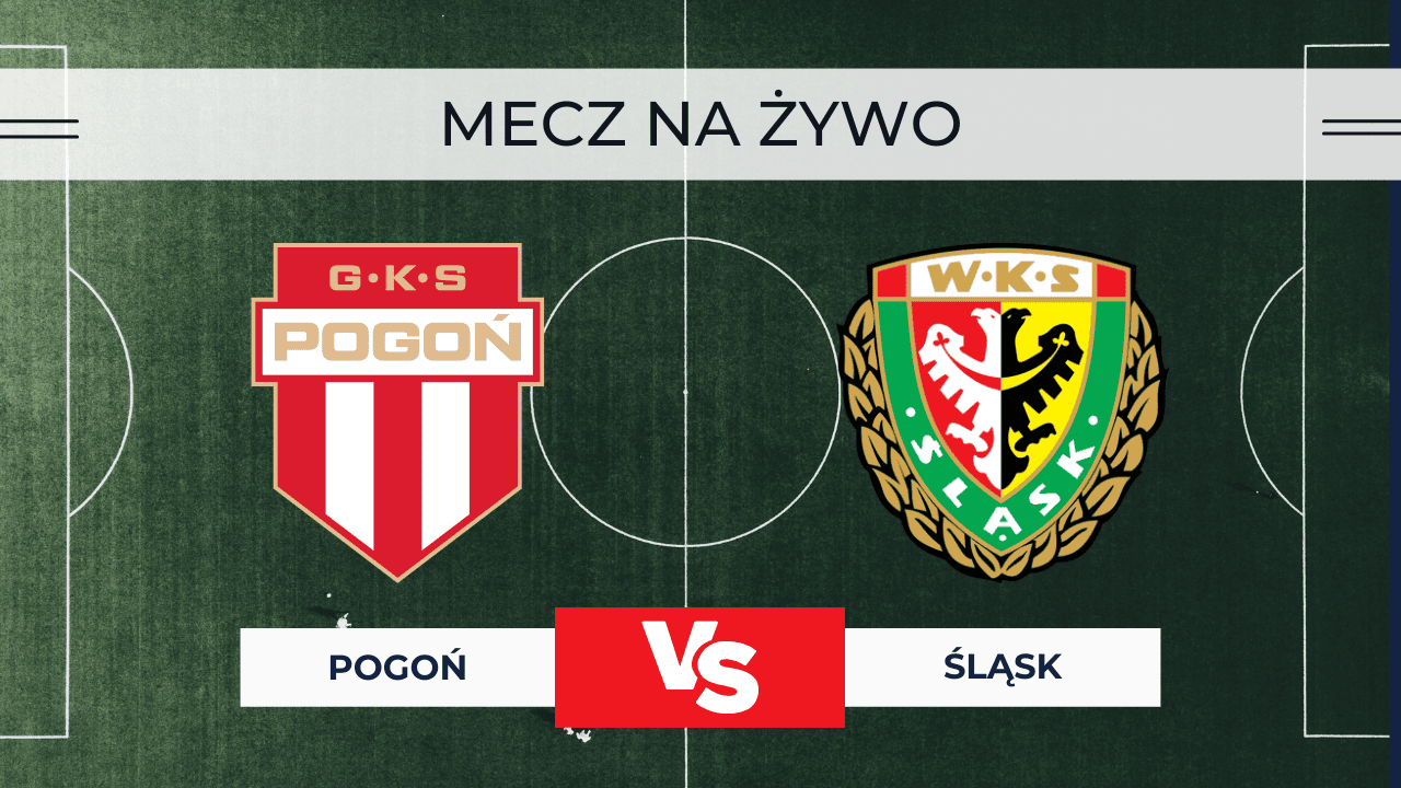 Gdzie oglądać Pogoń Grodzisk Maz. – Śląsk Wrocław za darmo? Transmisja na żywo 21.11.2025