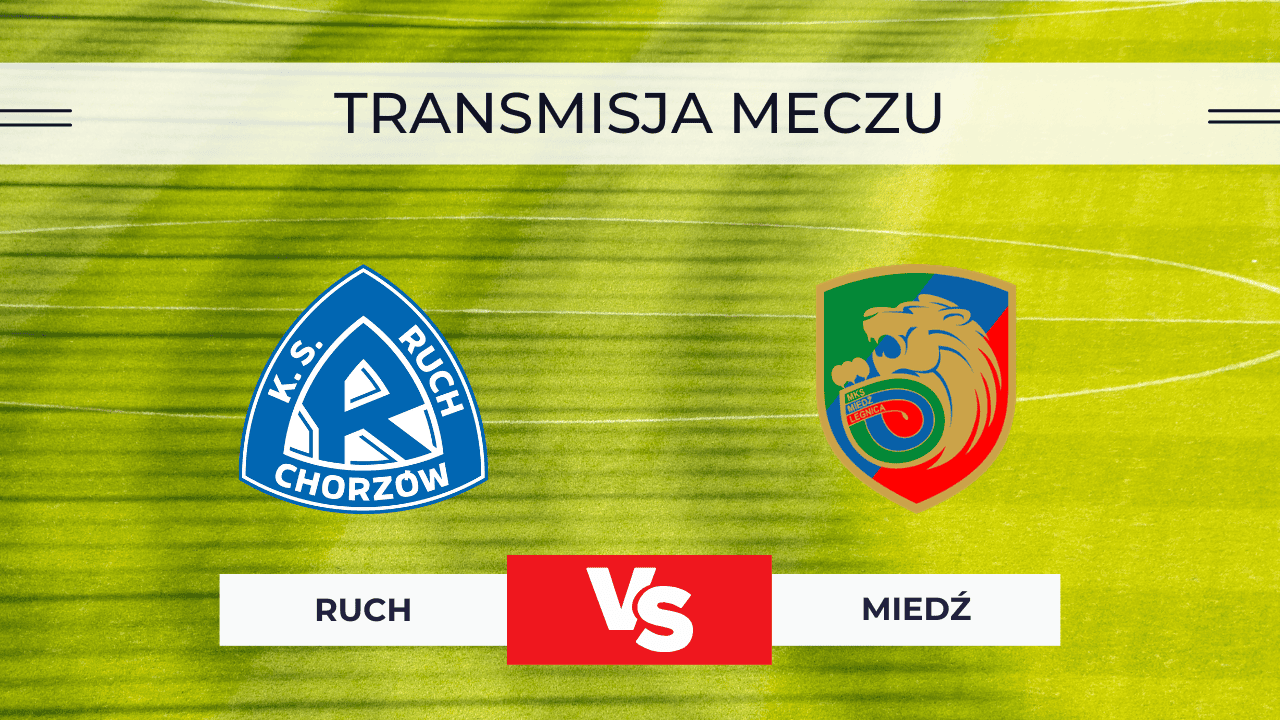 Ruch Chorzów – Miedź Legnica za darmo: Gdzie oglądać na żywo? Transmisja 7.11.2025