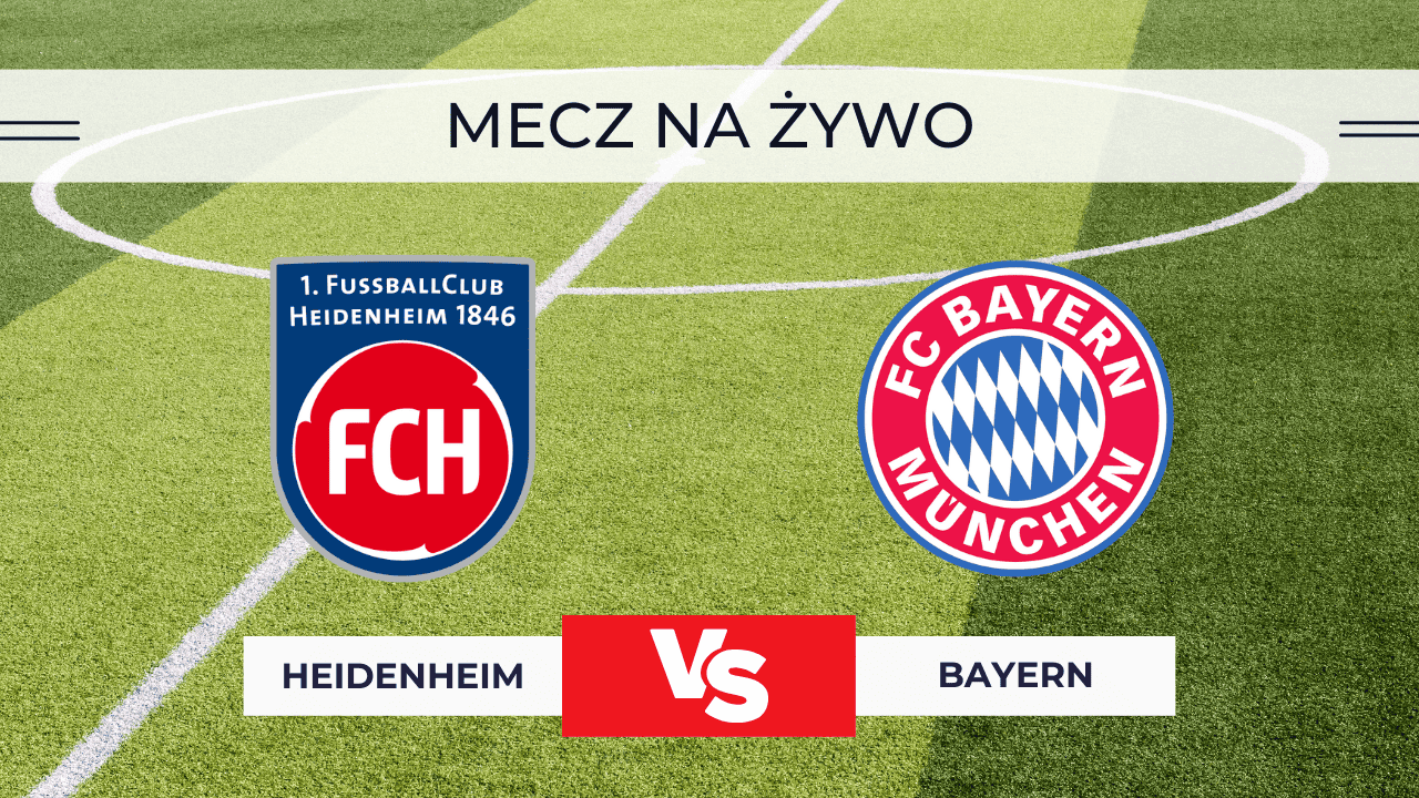 Transmisja meczu Heidenheim – Bayern za darmo: Gdzie oglądać 21.12.2025?