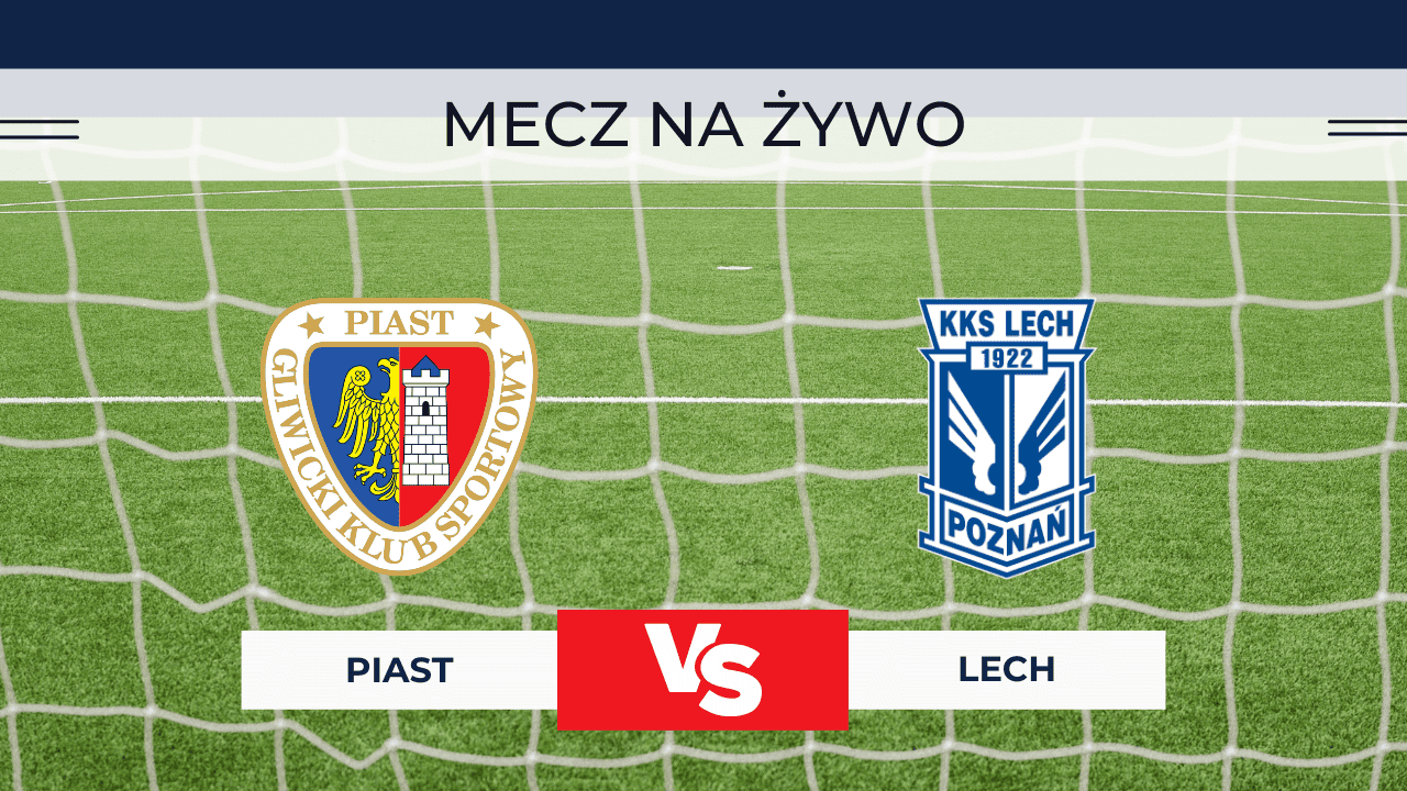Gdzie oglądać Piast – Lech za darmo? Transmisja na żywo 3.12.2025