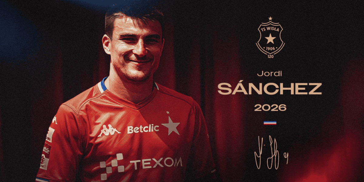 Jordi Sanchez  został nowym piłkarzem Wisły Kraków