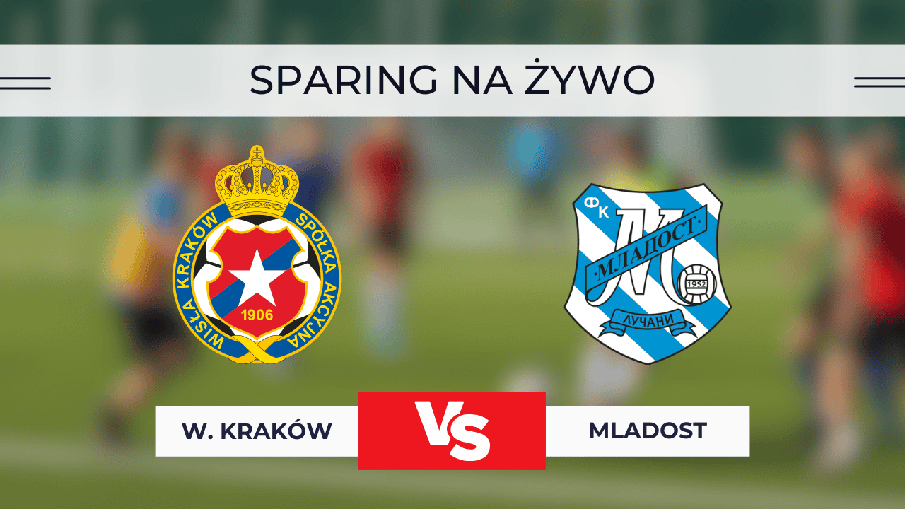 Wisła Kraków – Mladost za darmo: Transmisja online. Oglądaj sparing w internecie! 14.01.2026