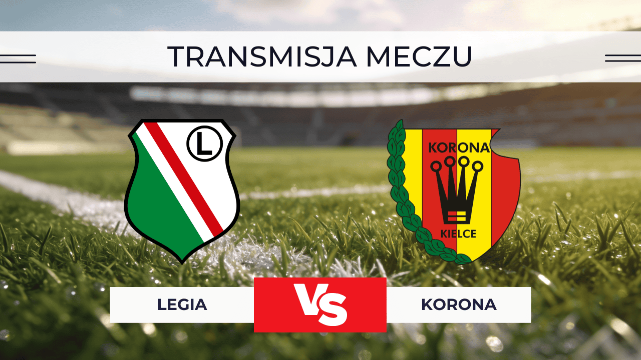 Legia – Korona za darmo: Gdzie oglądać na żywo? Transmisja online 1.02.2026