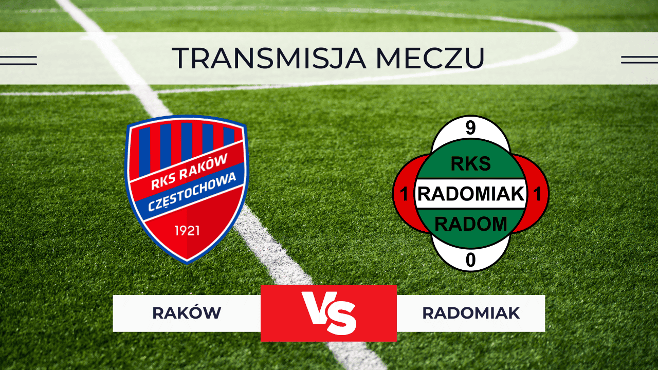 Gdzie oglądać Raków – Radomiak za darmo? Transmisja NA ŻYWO online (8.02.2026)